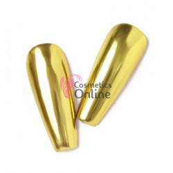 Pigment mirror chrome effect pentru Gel UV sau Acril, NADP015KK Gold Effect